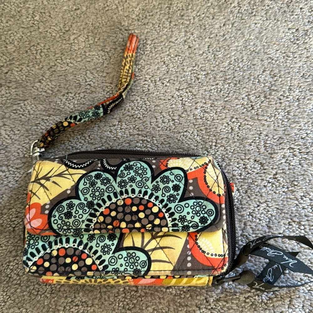 Vera Bradley wristlet wallet